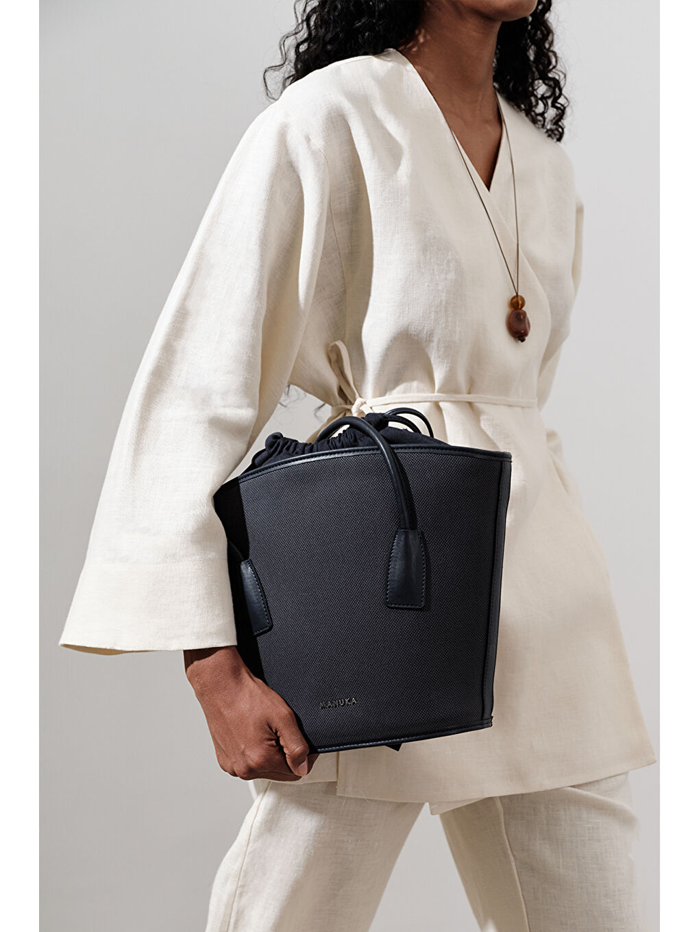 Kanvas Kova Çanta Lacivert-3