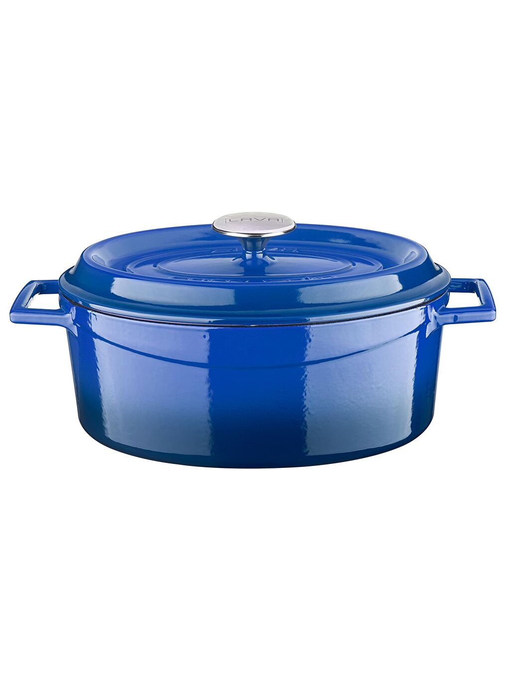 Mavi Oval Tencere. Edition Serisi Ölçü 21x27cm.