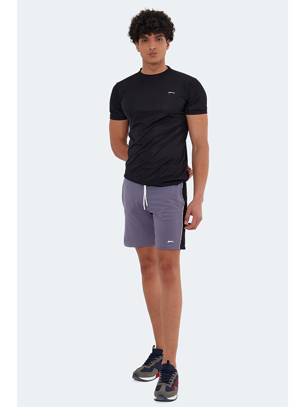 SABRINA Erkek Şort Koyu Gri-4