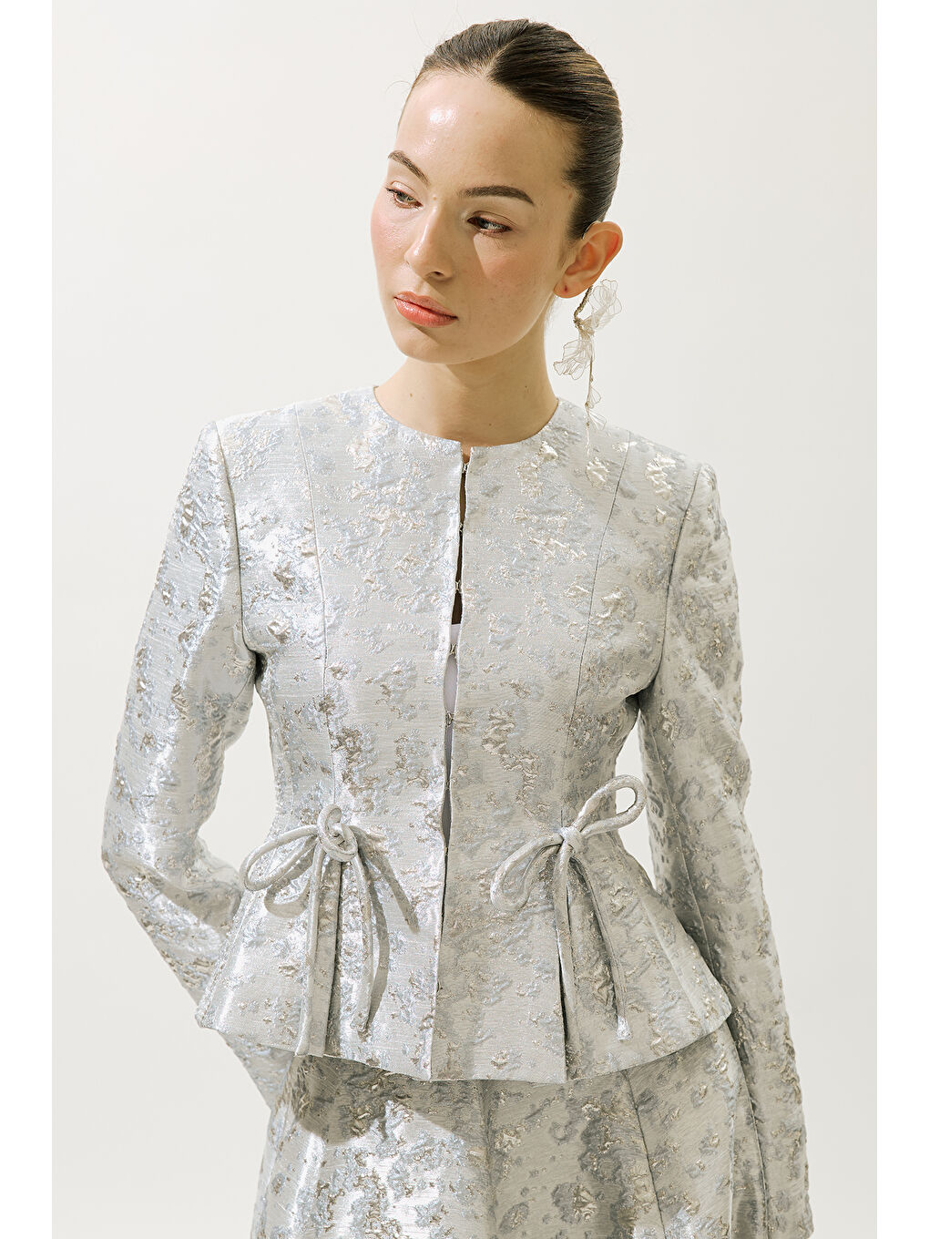 Mary Abiye Jakar Ceket Mavi-1