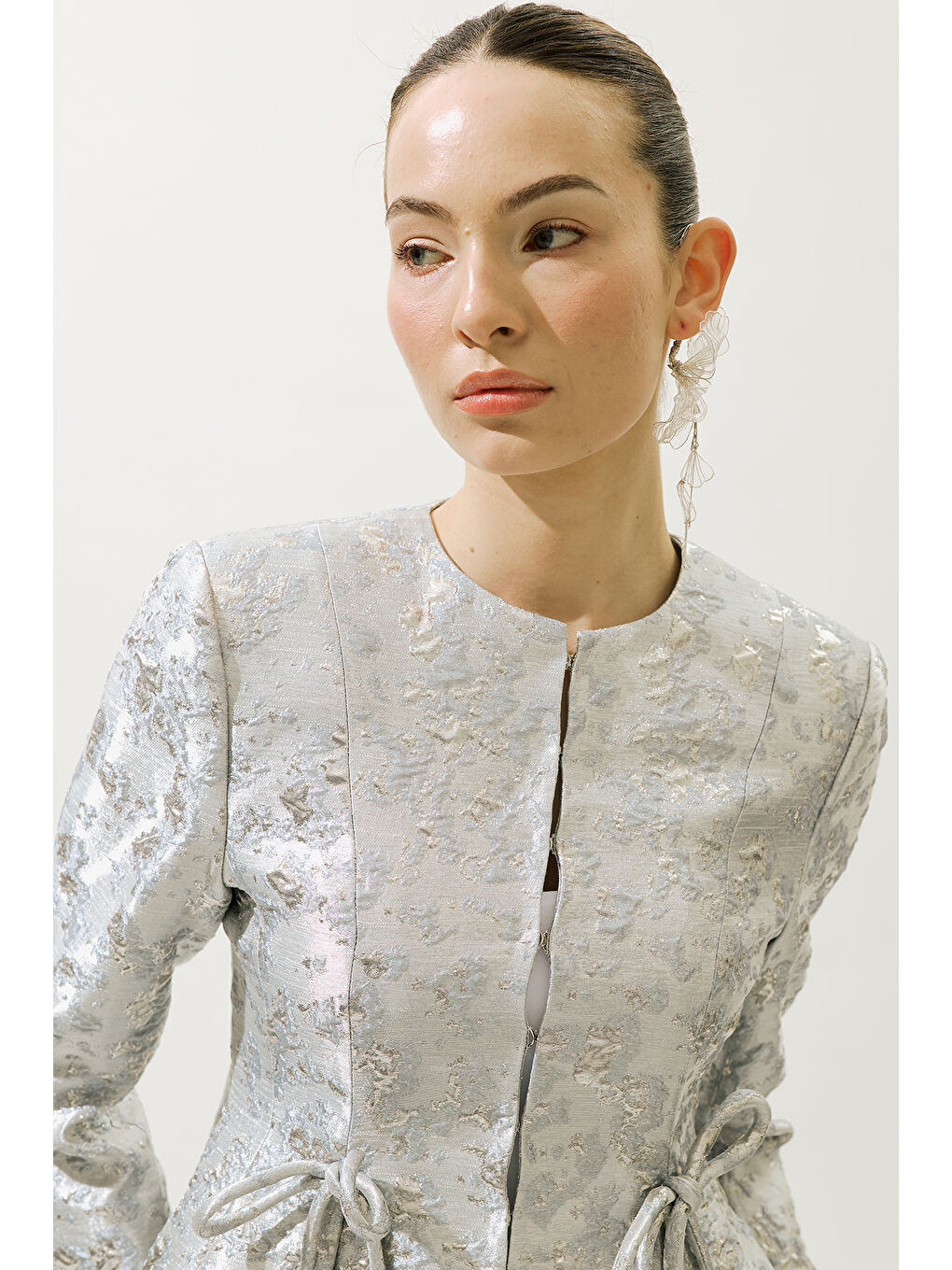 Mary Abiye Jakar Ceket Mavi-5