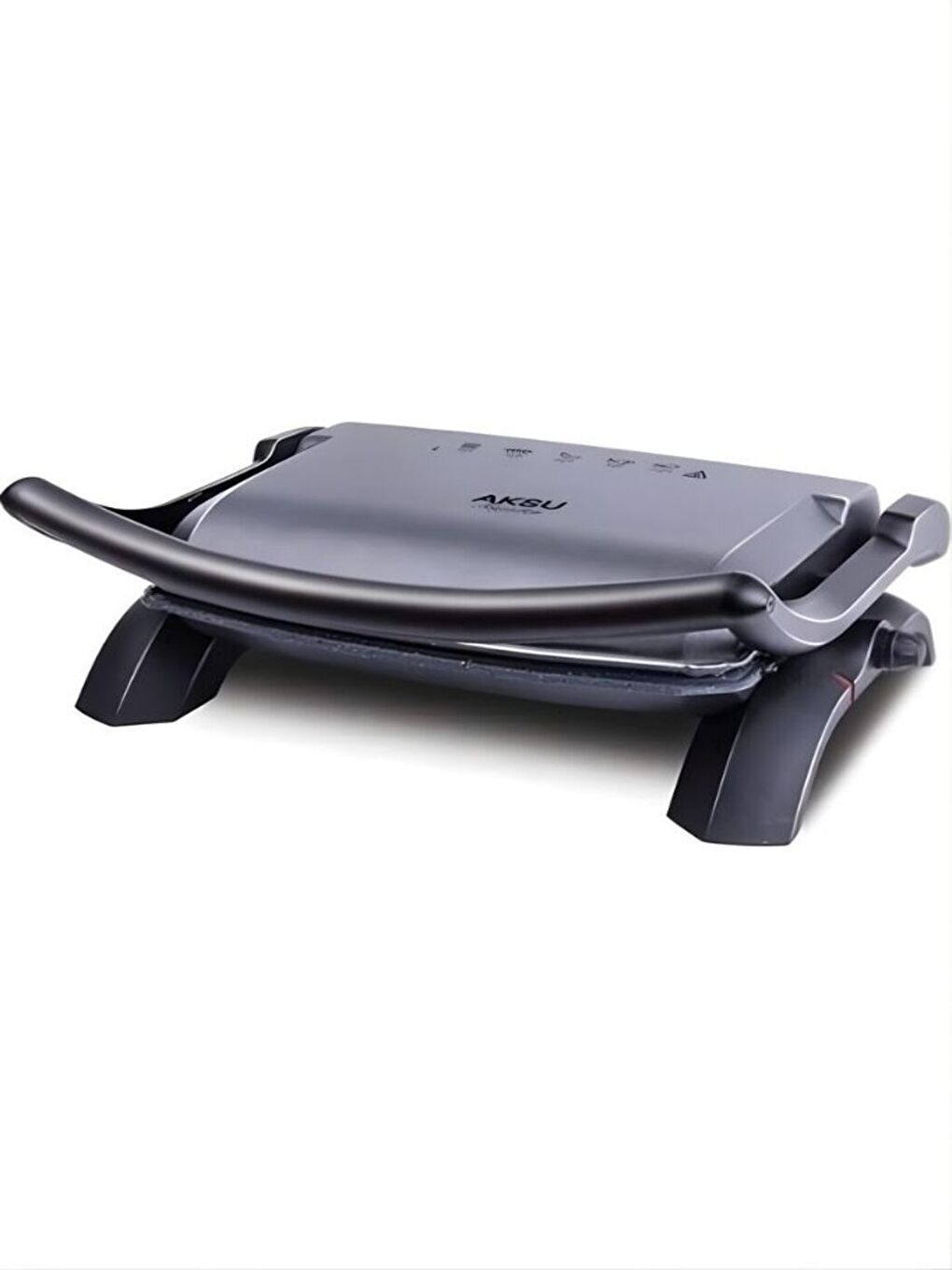 T28E Tostadoy Granit 1800W Izgara ve Tost Makinesi Antrasit