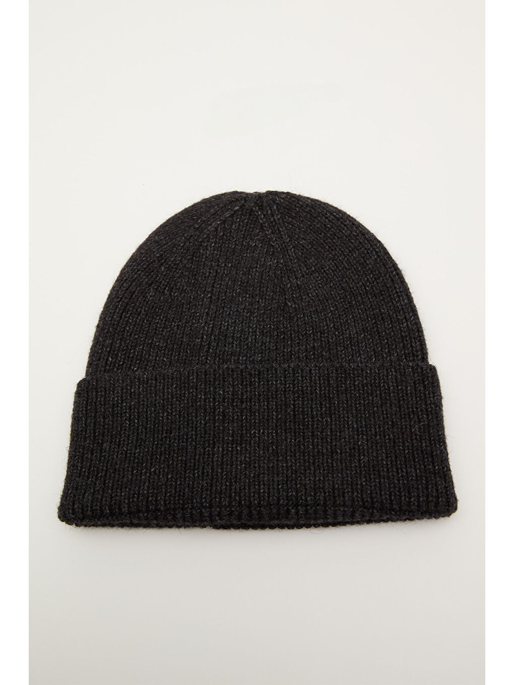 Fitilli Örgü Bere Antrasit-2