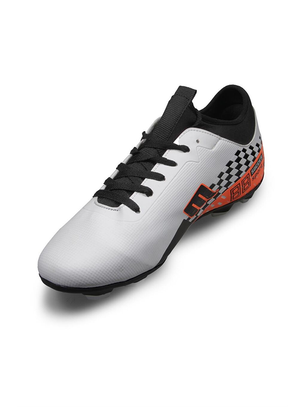 Erkek Beyaz-turuncu Krampon Ayakkabı-1