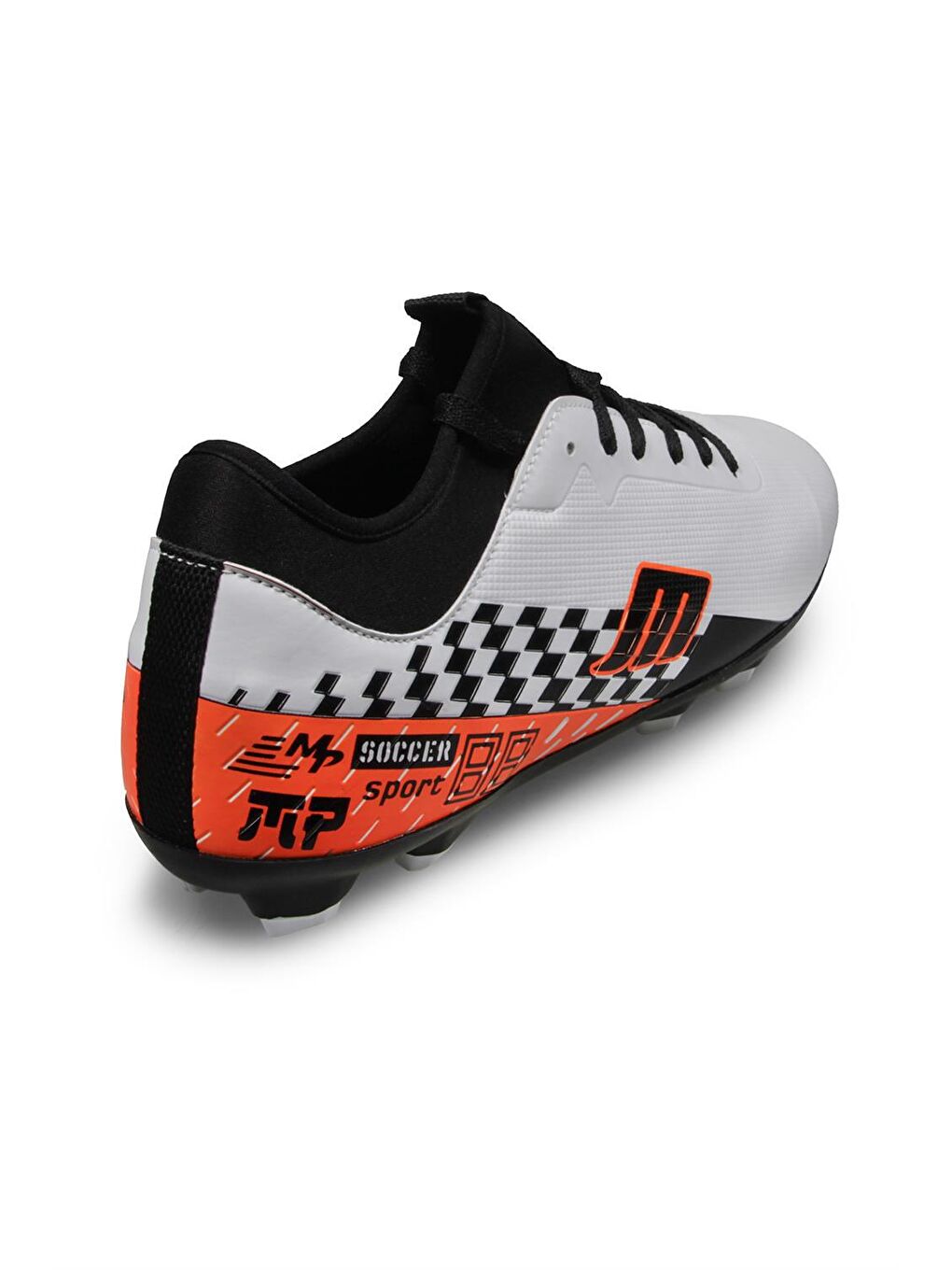 Erkek Beyaz-turuncu Krampon Ayakkabı-2