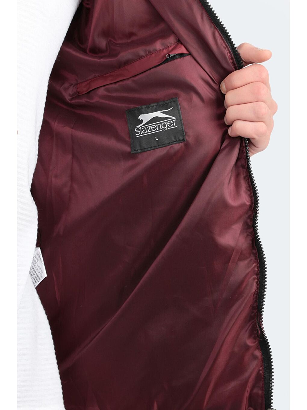 SLAZENGER HORIZON Erkek Mont & Kaban Bordo - 3