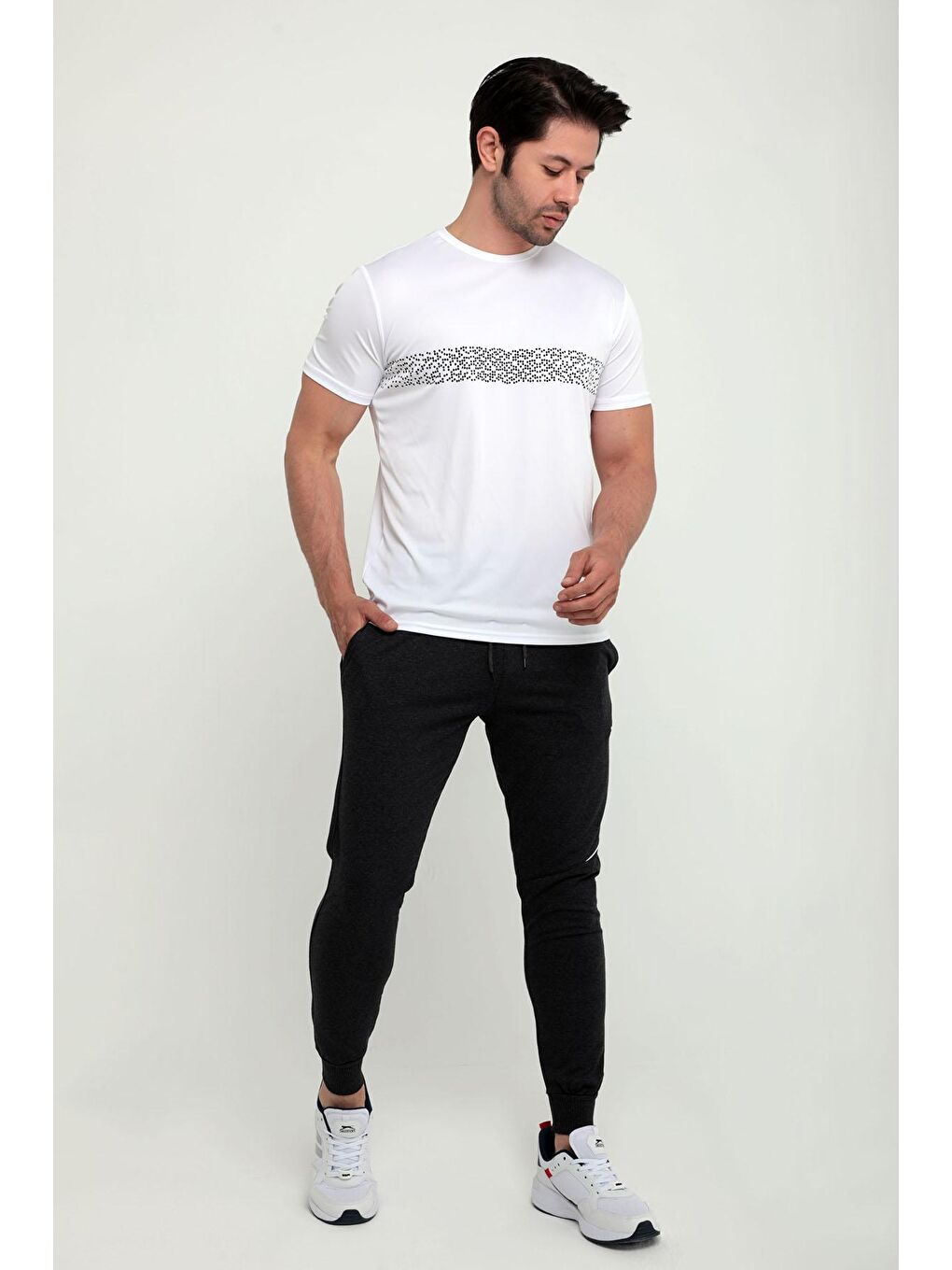 PELE I Erkek Eşofman Altı Antrasit-4