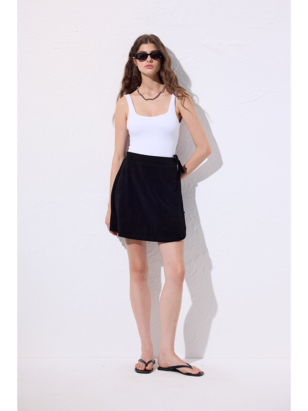 Havlu Pareo Etek Siyah-1