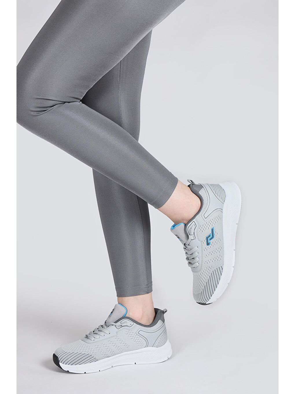28082 Açık Gri Kadın Sneaker Günlük Spor Ayakkabı-3