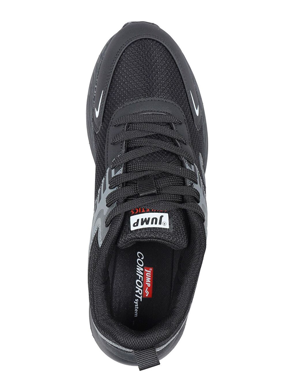 28041 Siyah - Beyaz Erkek Sneaker Günlük Spor Ayakkabı-2