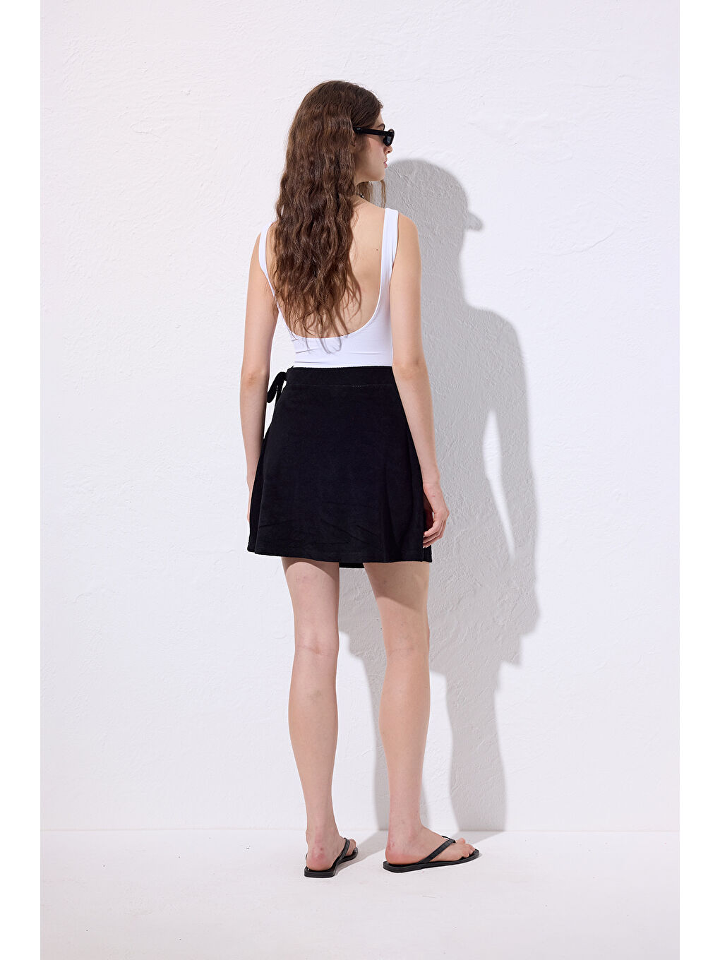 Havlu Pareo Etek Siyah-5