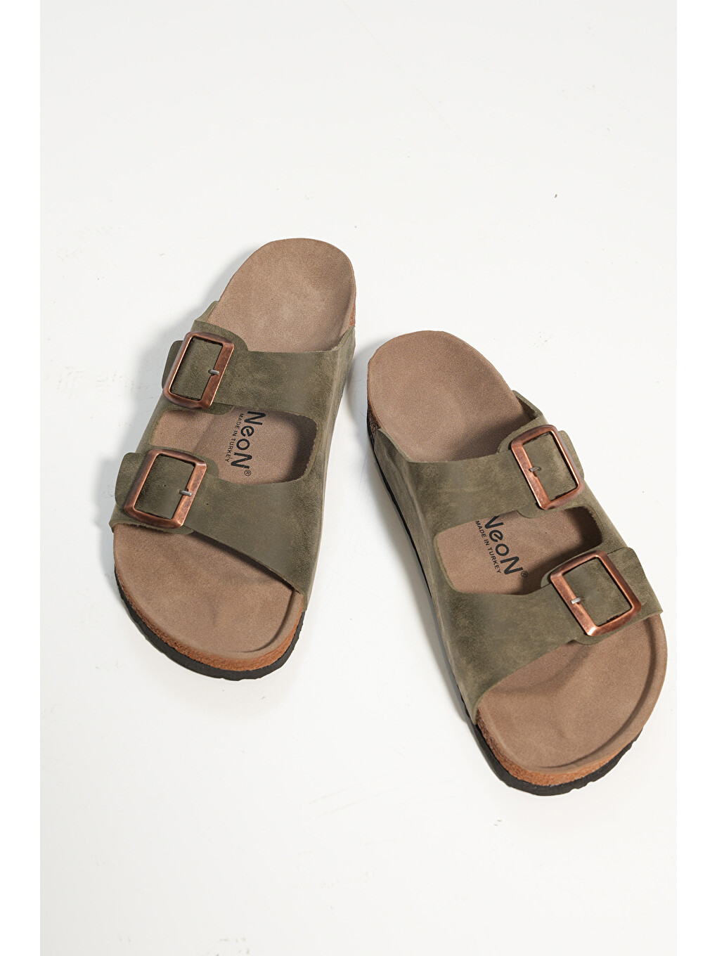 Unisex Ortopedik Terlik 010182 - Haki-2
