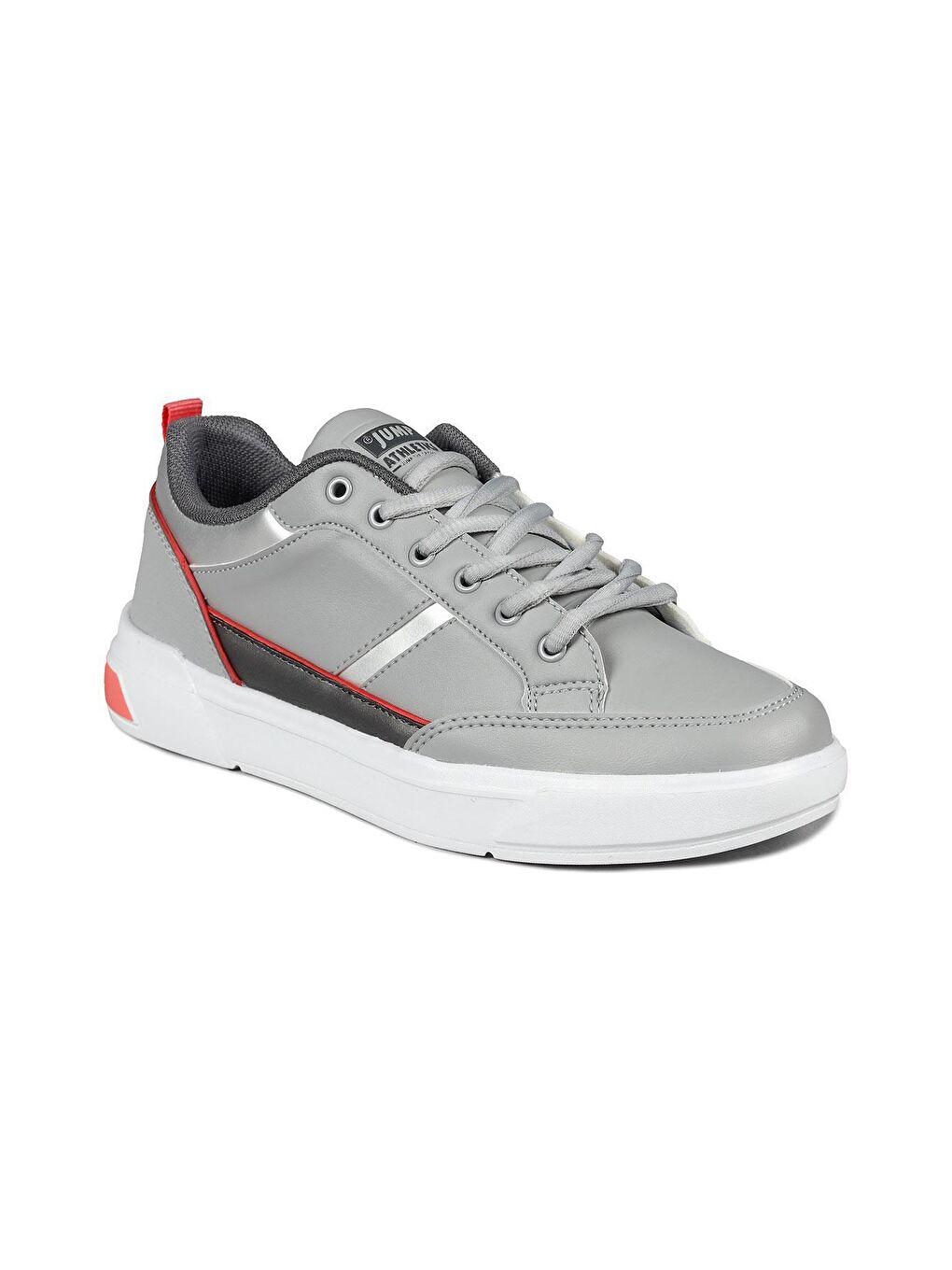 27792 Gri Kadın Sneaker Günlük Spor Ayakkabı-3