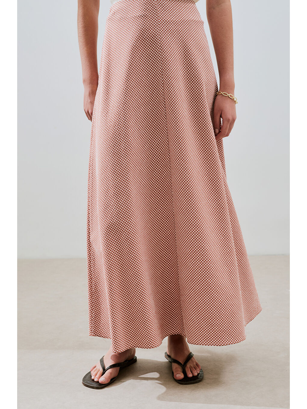 Kahverengi Pötikareli Etek Kiremit-3