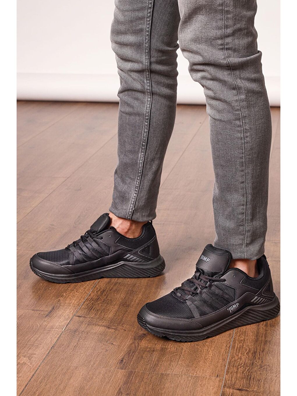 24865 Siyah Erkek Sneaker Günlük Spor Ayakkabı-1