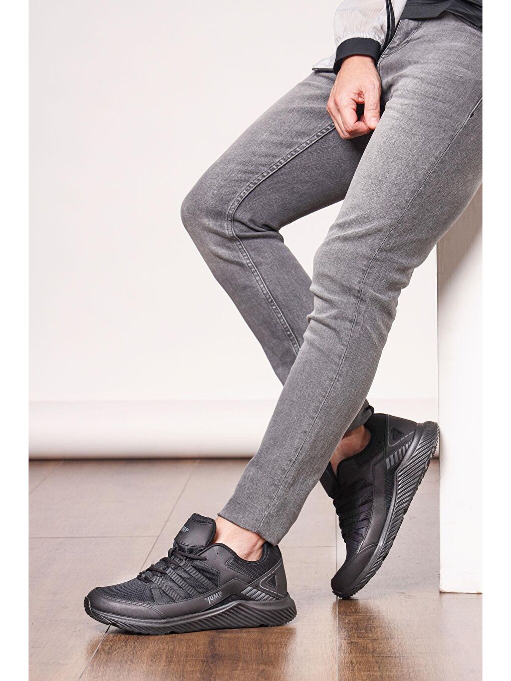 24865 Siyah Erkek Sneaker Günlük Spor Ayakkabı-2