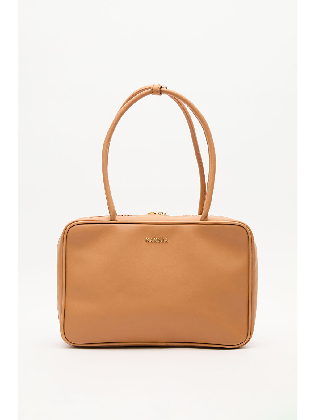 Kahverengi Sımona Tote Çanta Camel-5