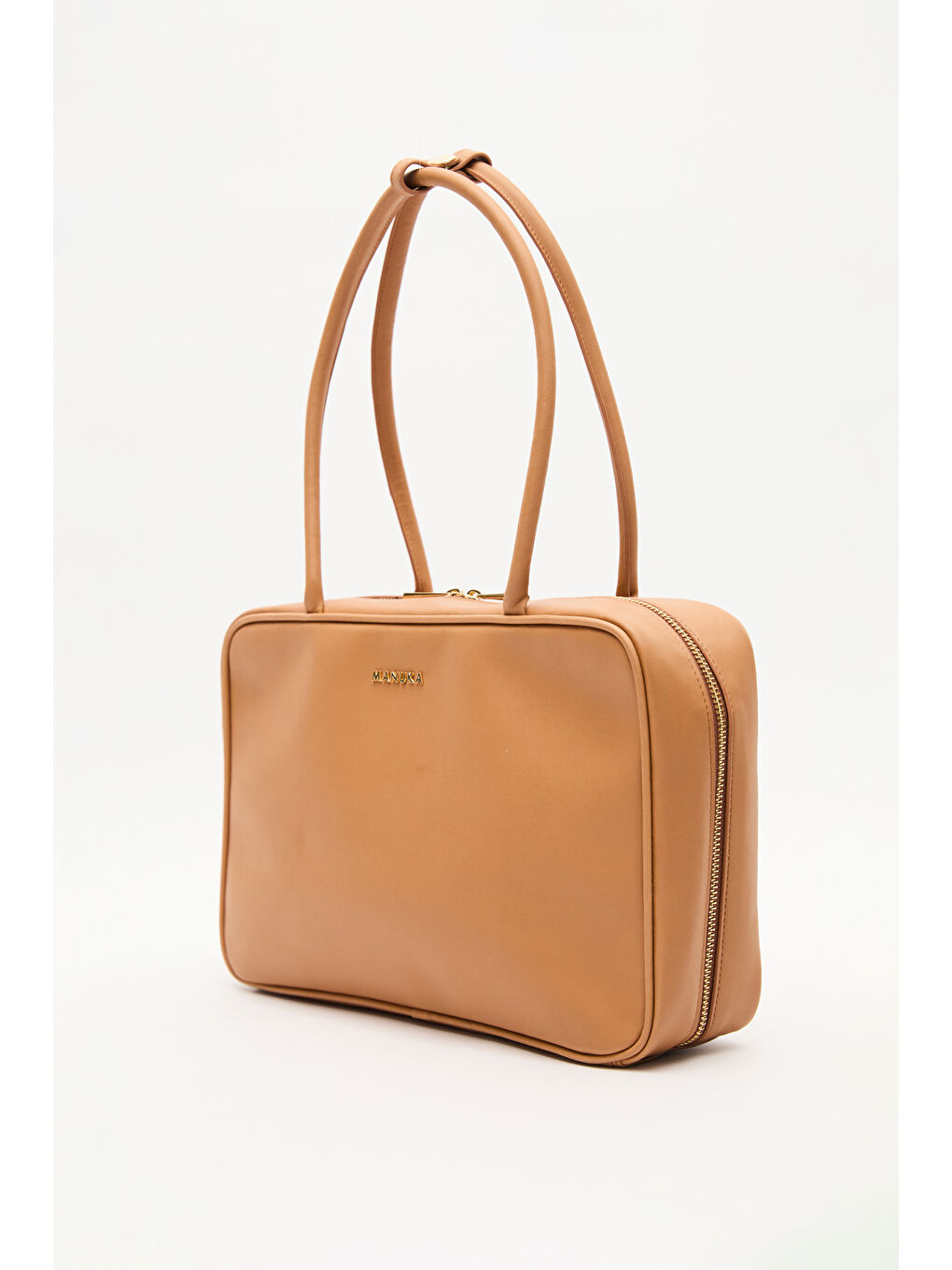 Kahverengi Sımona Tote Çanta Camel-6