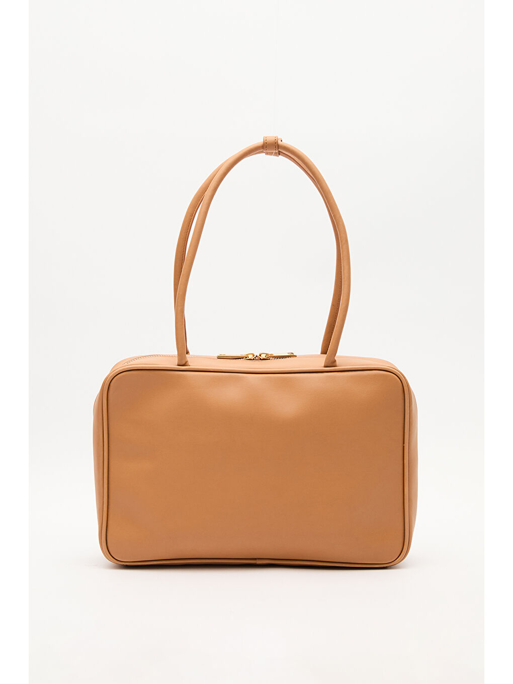 Kahverengi Sımona Tote Çanta Camel-7