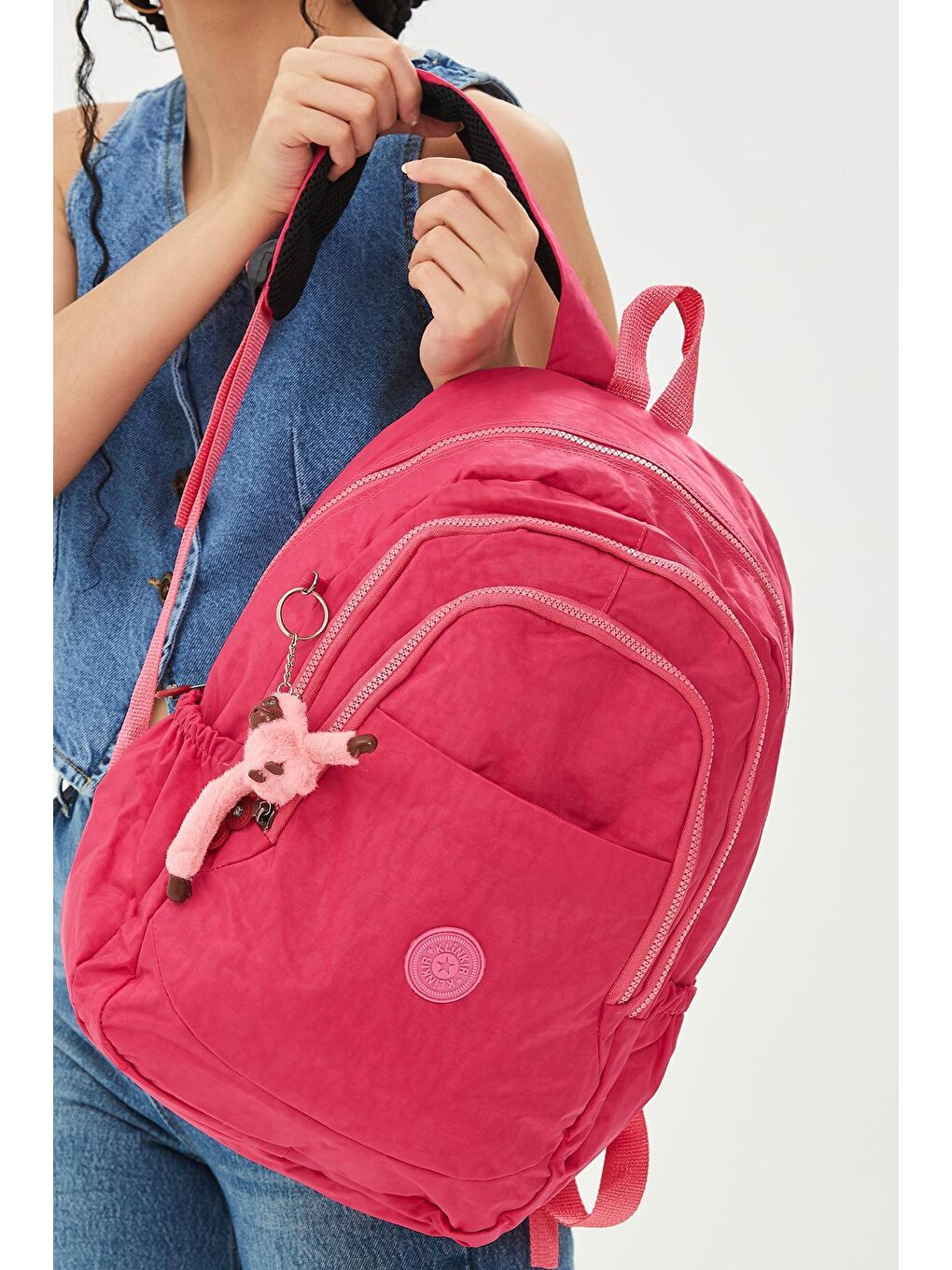 Pembe Ivy Kadın Çanta-1