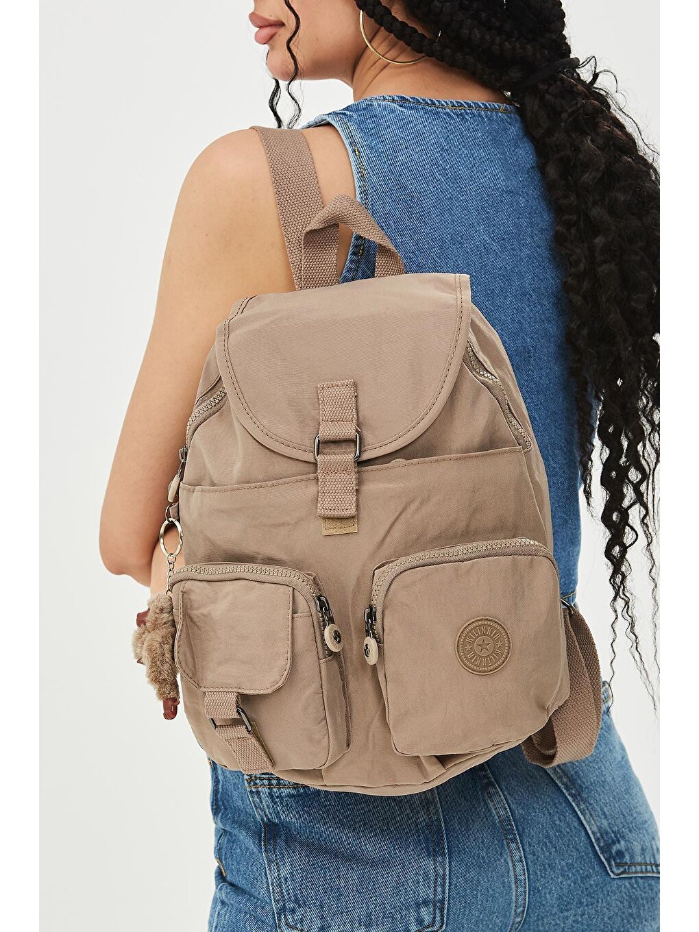 Bej Eva Kadın Çanta-1