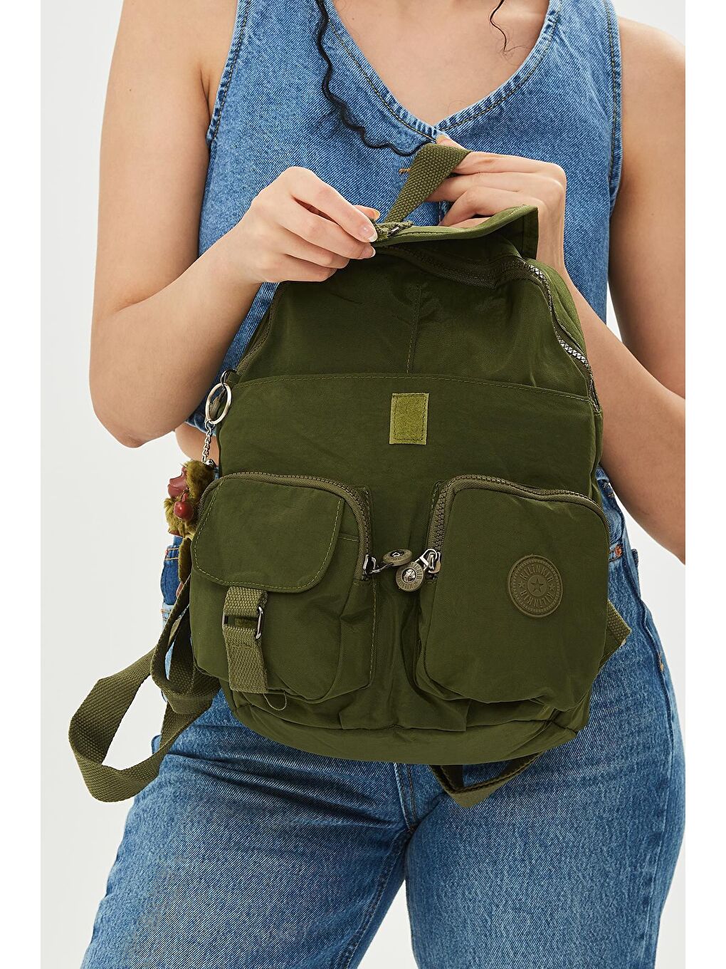 Haki Eva Kadın Çanta-1