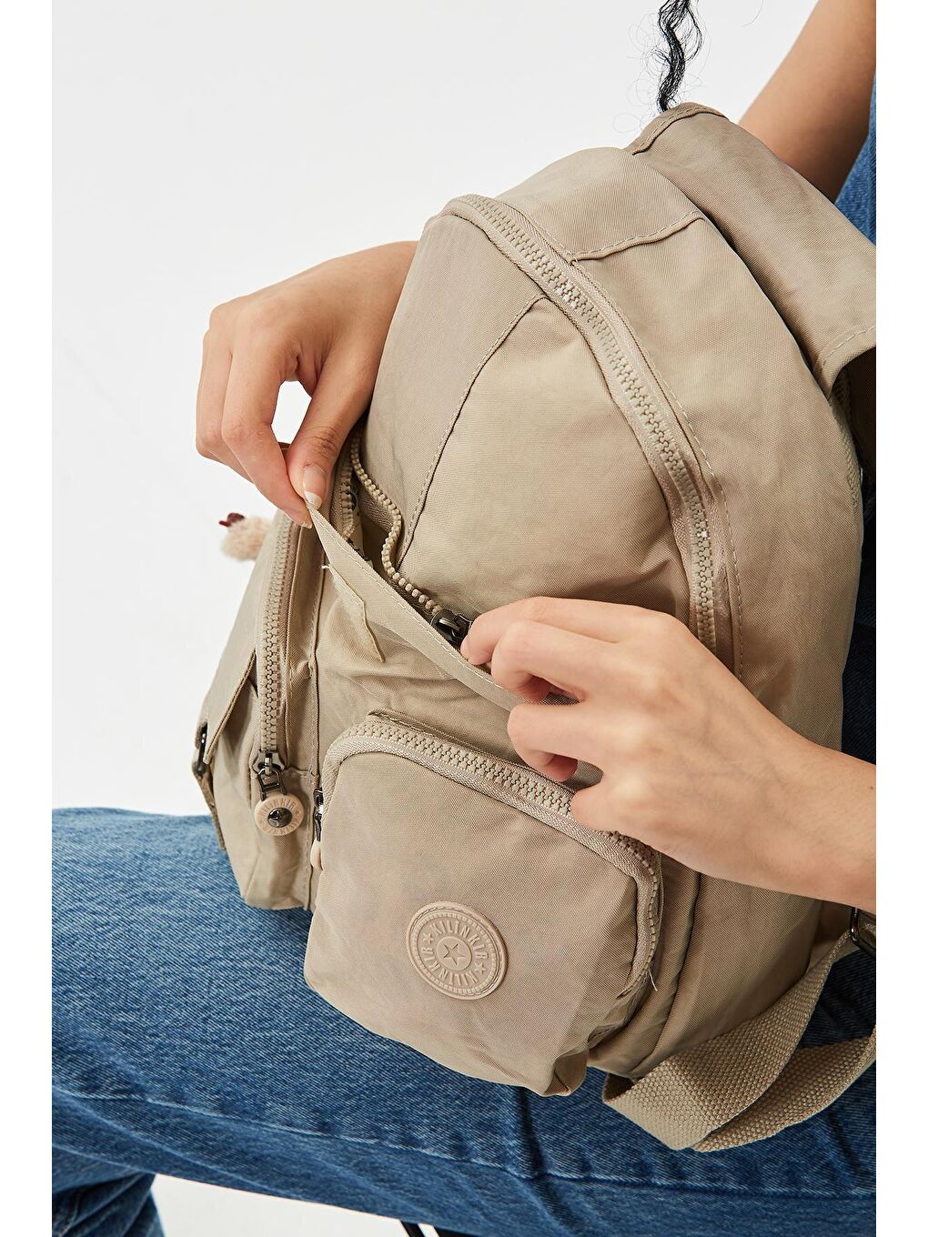 Ekru Krem Eva Kadın Çanta-1