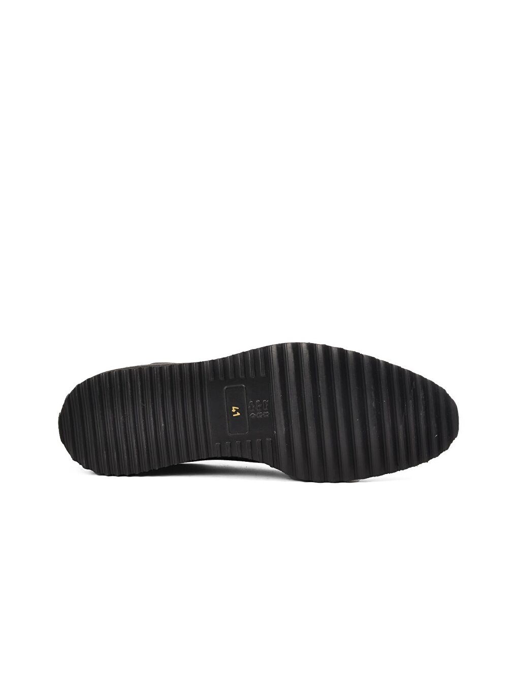 Siyah Rugan Hakiki Deri Erkek Klasik Ayakkabı 1566-4