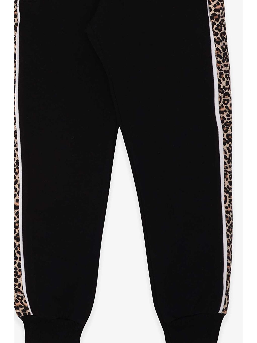 Pembe Kiz Çocuk Esofman Takimi Kalp Baskili Somon Melanj (6-9 Yaş)-3