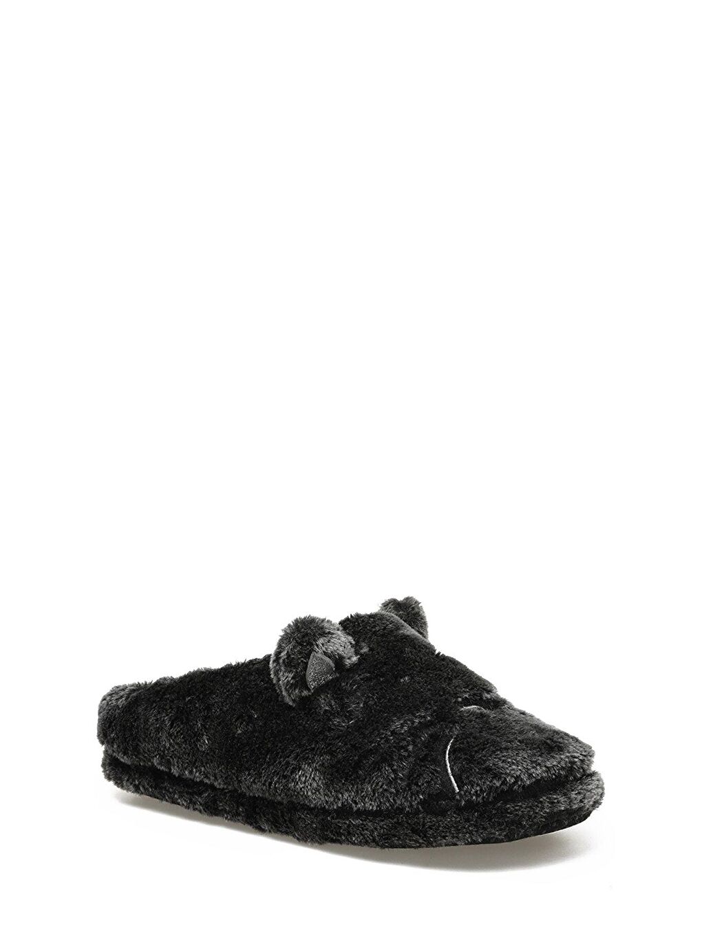 605064.Z3PR Siyah Kadın Panduf-1