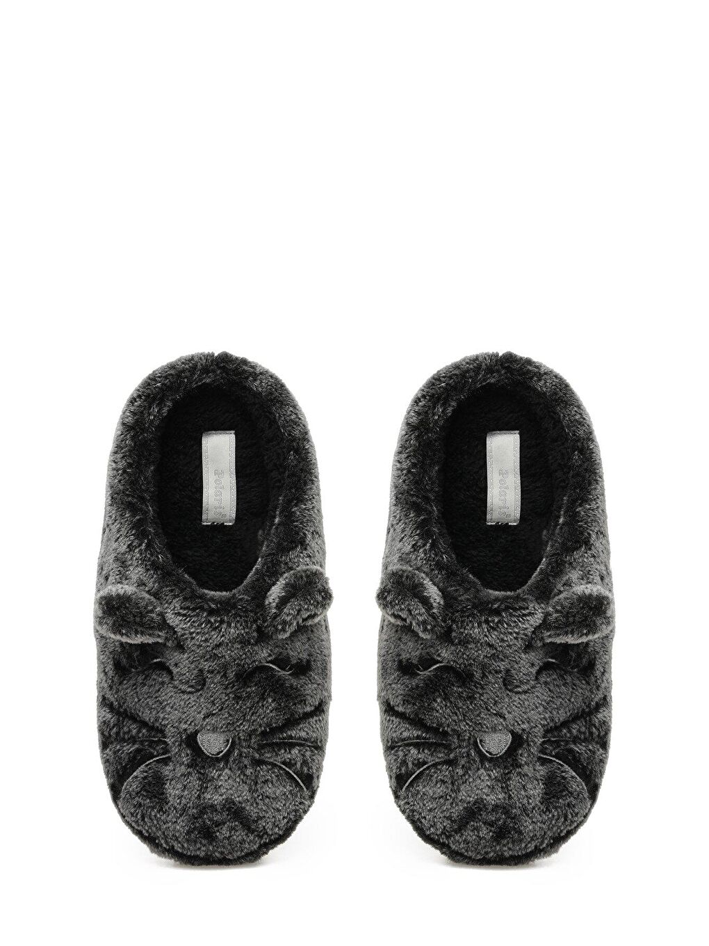 605064.Z3PR Siyah Kadın Panduf-3