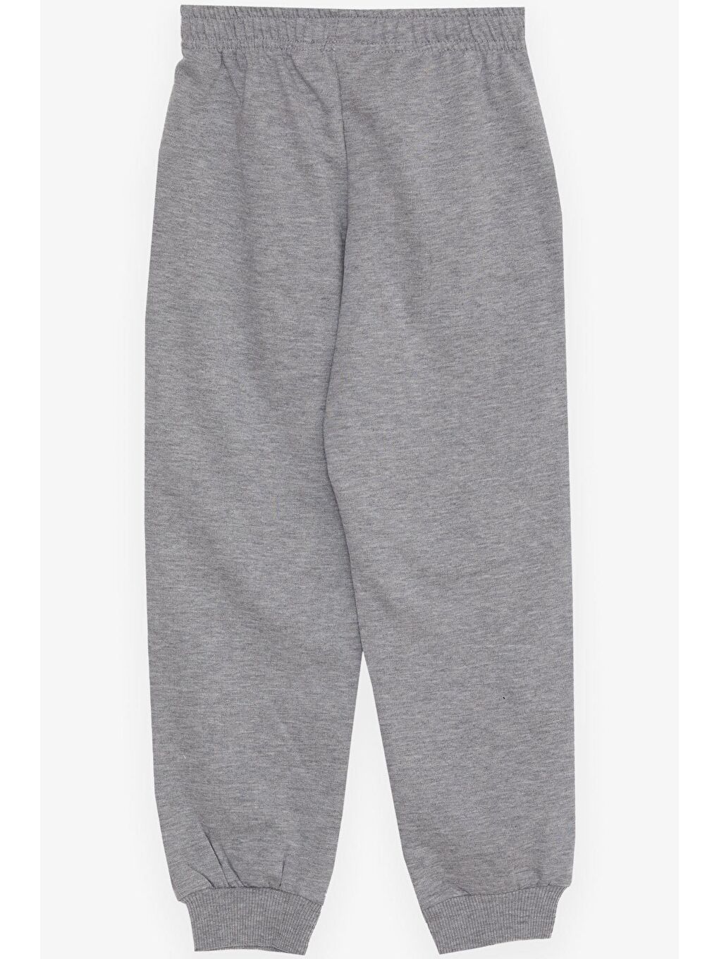 Erkek Çocuk Eşofman Altı Açık Gri Melanj (7-9 Yaş)-1