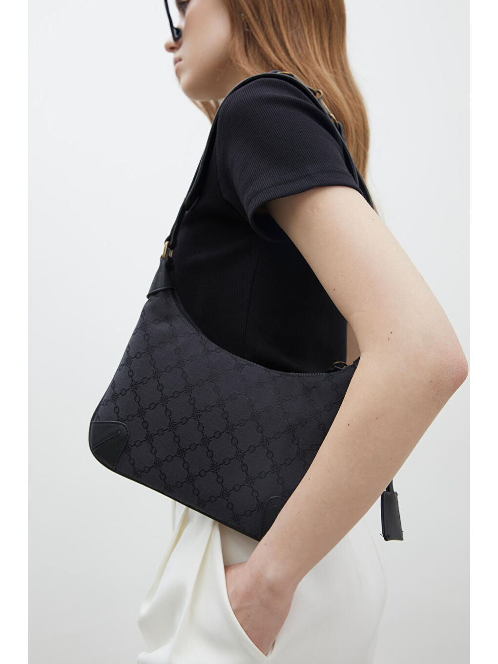 Alex Mini Baget Çanta Siyah-2