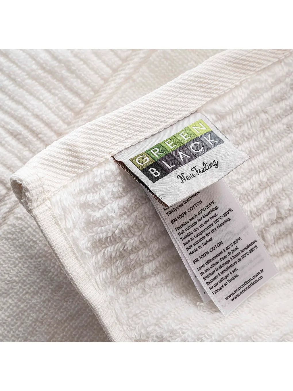 Ekru Eliza Banyo Havlusu Krem 80x150 Cm-3