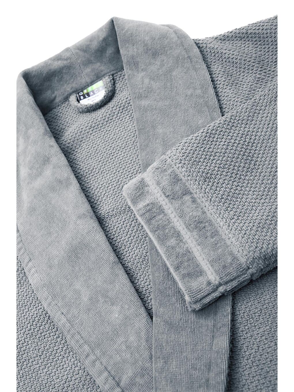 Anna Erkek Bornoz %100 Pamuk Low Twist Lacivert-2