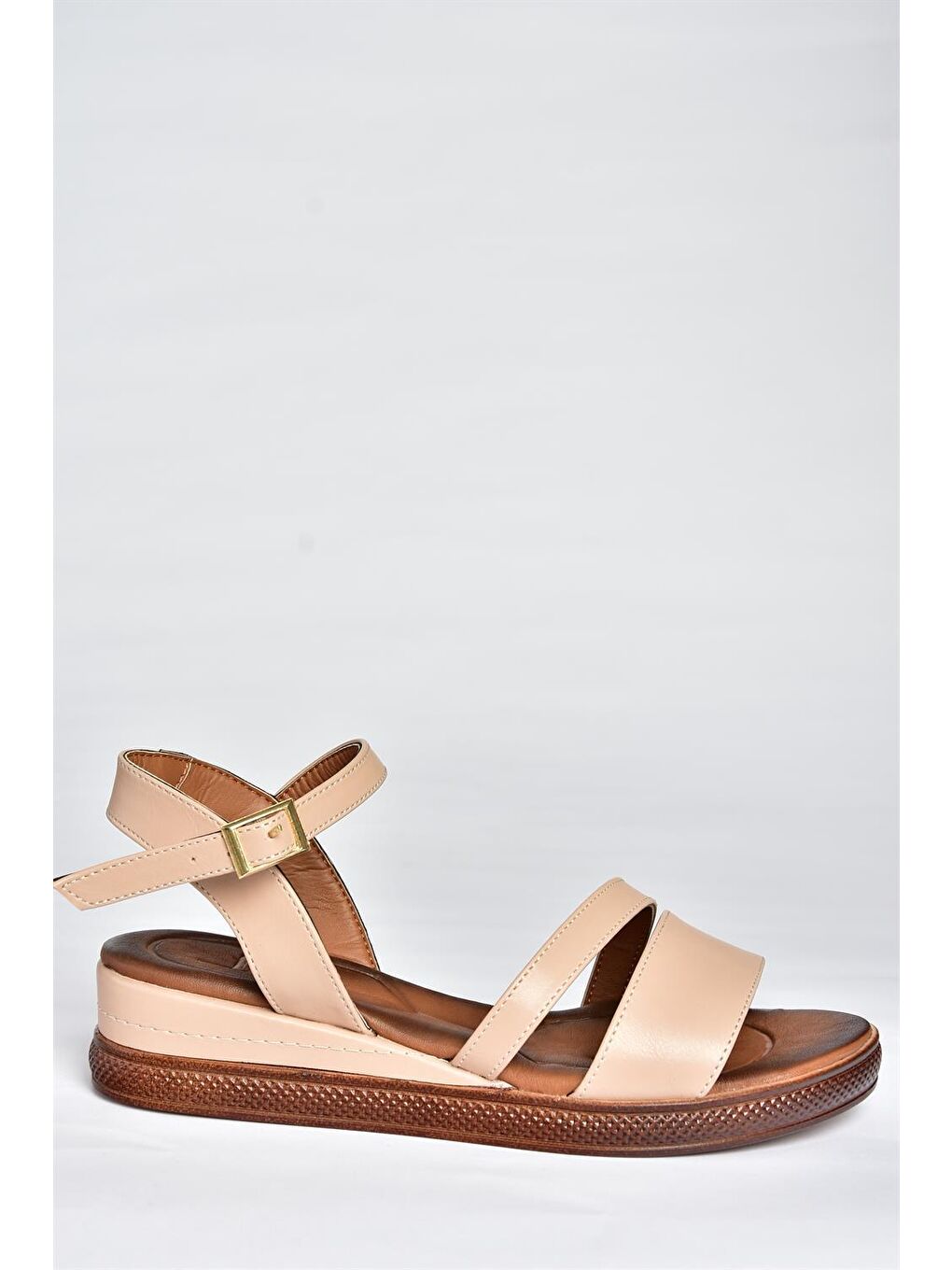 Bej P674300709 Ten Dolgu Taban Kadın Ayakkabı