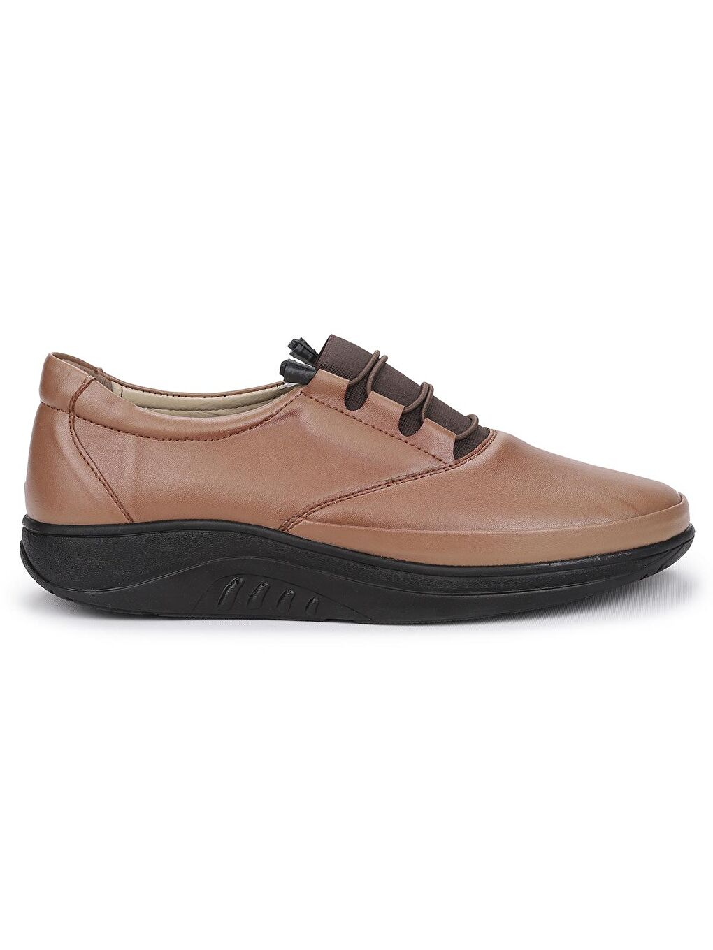 Bej Rahat Konfor Özel Topuk Jeli Anne Günlük Ayakkabı 700-3