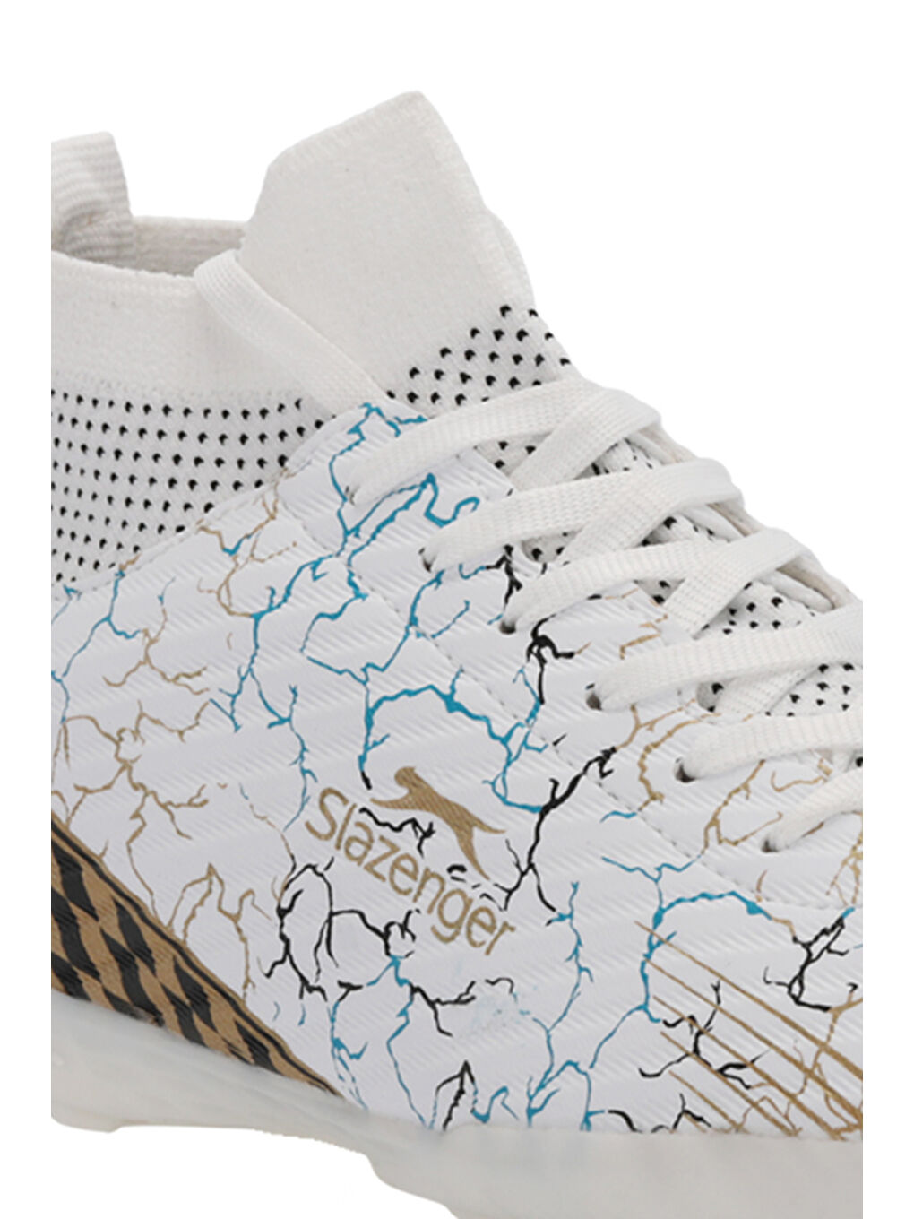 CORNER Halı Saha Beyaz / Mavi Futbol Ayakkabısı-3