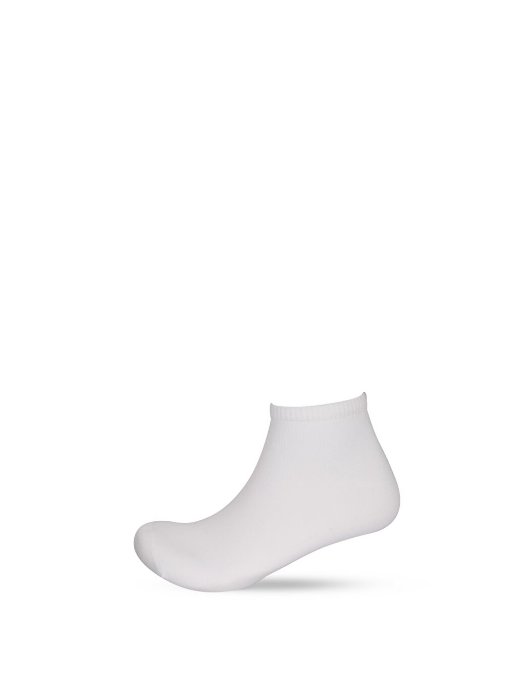 Run 3 Lü Erkek Basic Patik Çorap Beyaz/Beyaz/Beyaz-2
