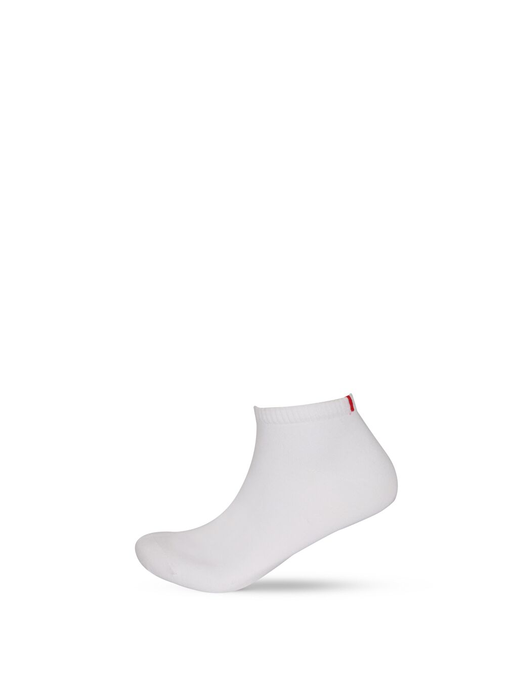 Run 3 Lü Erkek Basic Patik Çorap Beyaz/Beyaz/Beyaz-4