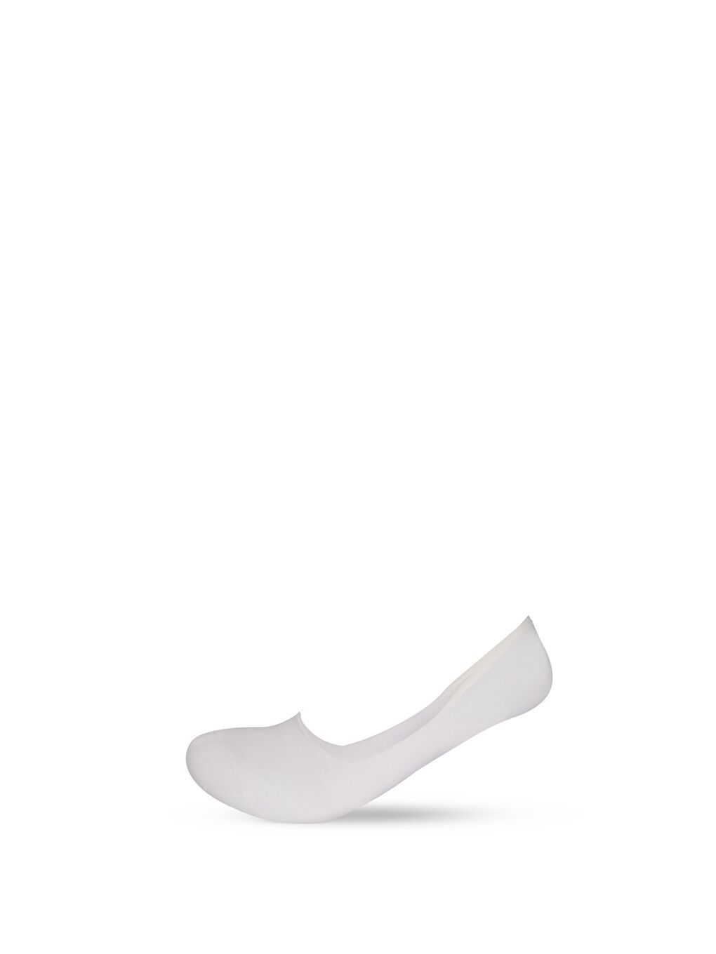 3'Lü Paket Basic Erkek Görünmez Çorap Beyaz/Beyaz/Beyaz-5