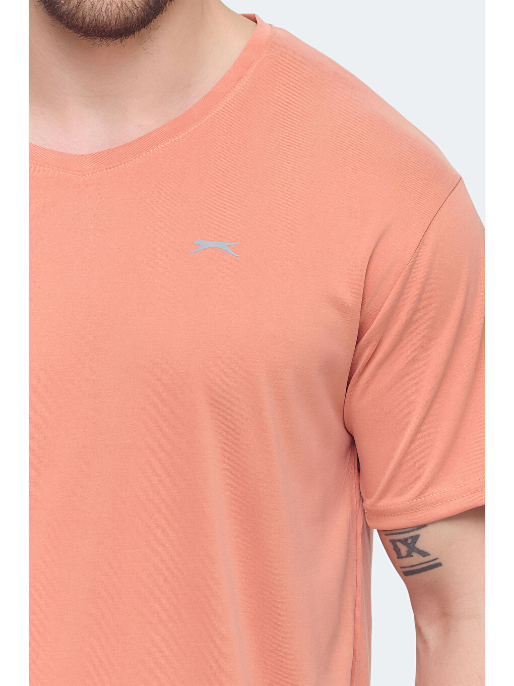 Pembe KRAKKER Erkek Somon Tişört-4