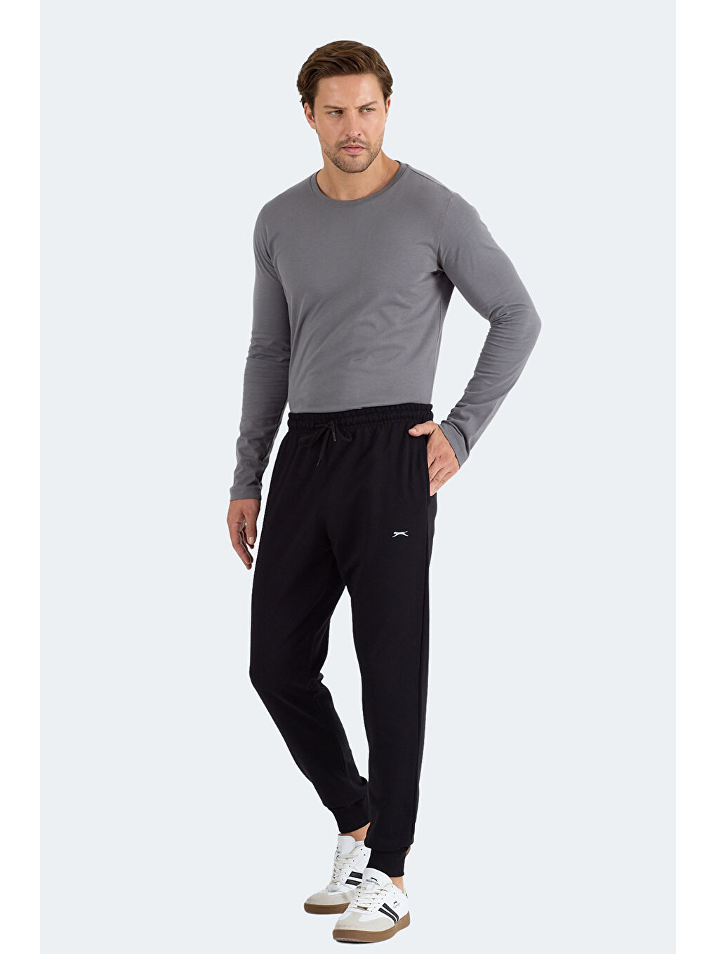 MAMUN Erkek Siyah Eşofman Altı-1