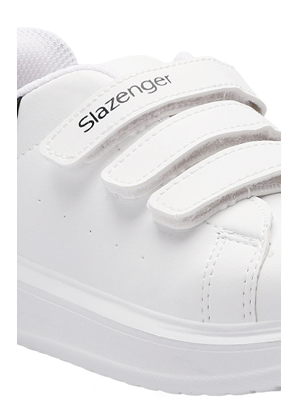 LOVE I Unisex Çocuk Cırt Cırtlı Beyaz / Siyah Günlük Spor Ayakkabısı-3