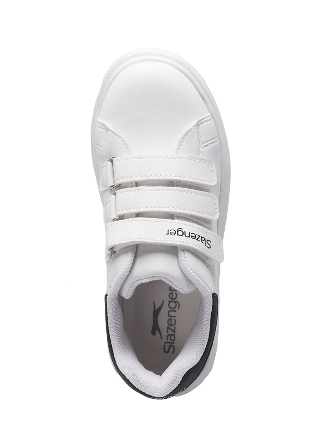 LOVE I Unisex Çocuk Cırt Cırtlı Beyaz / Siyah Günlük Spor Ayakkabısı-4