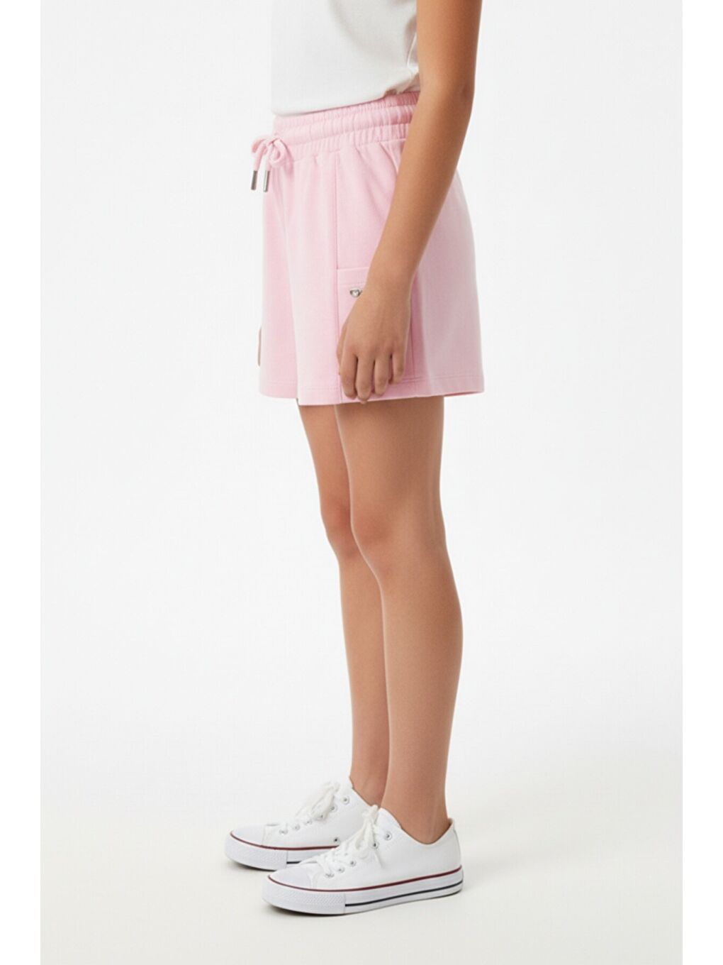 Pembe Kız Çocuk Şort-2
