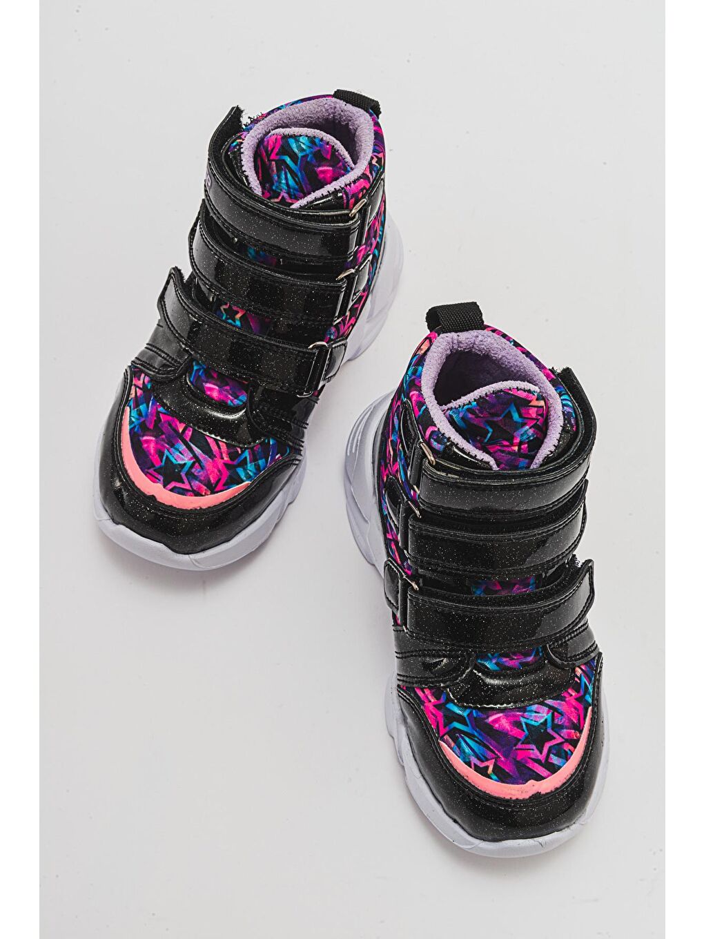 Kız Çocuk Siyah Anatomik Günlük Spor Bot-2