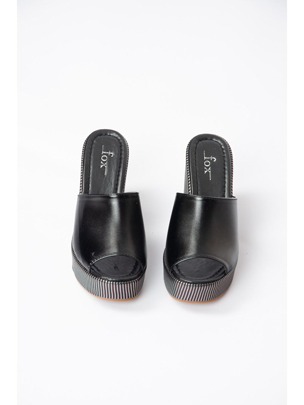 K250101509 Siyah Kadın Terlik-4