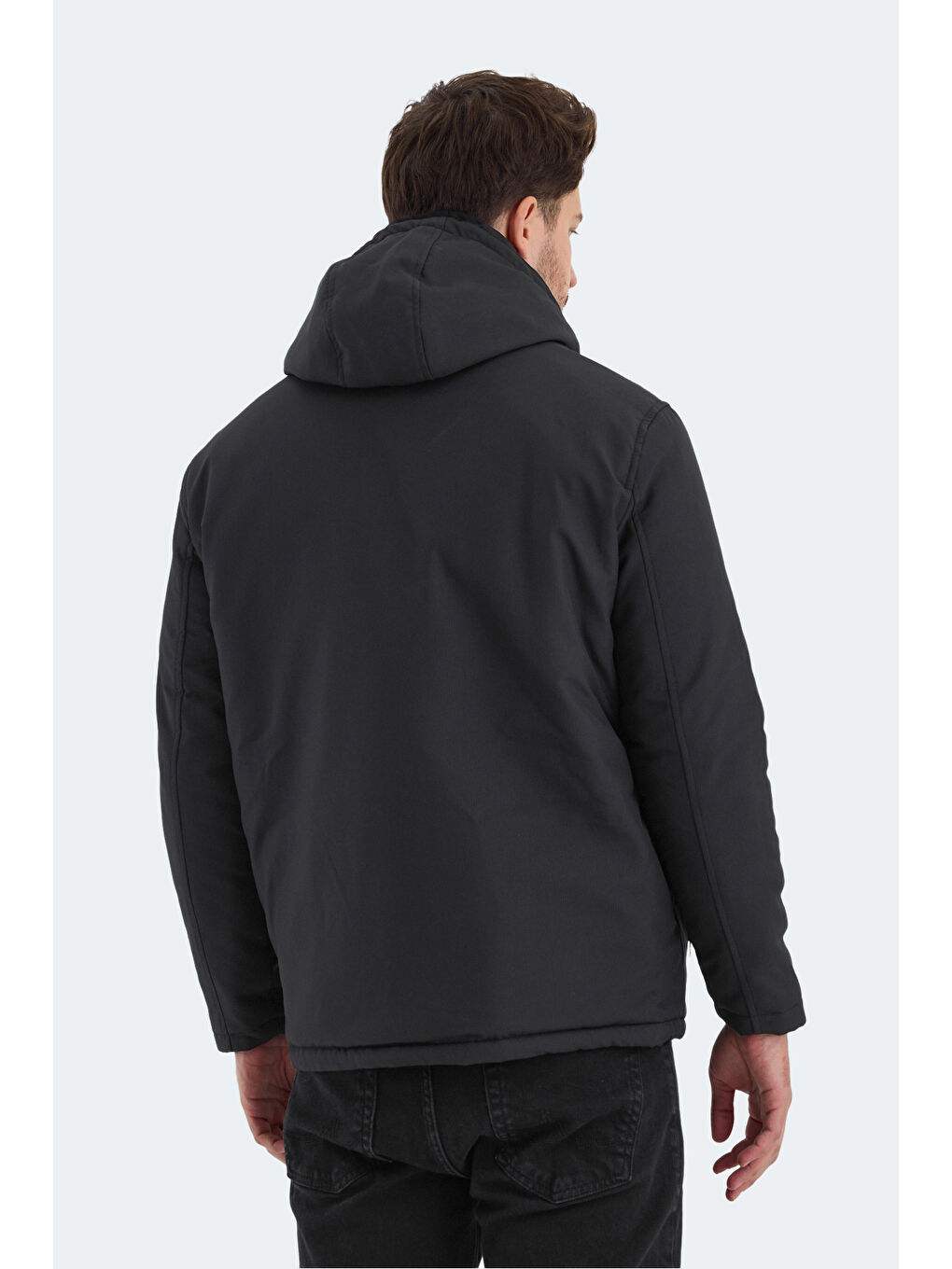 HEAVEN Erkek Mont   Kaban Siyah-1