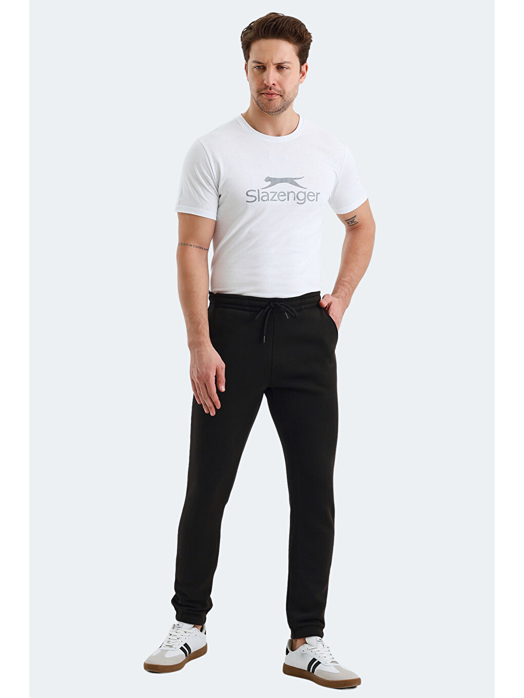 VARIOUS  Erkek Jogger Eşofman Altı Siyah-4